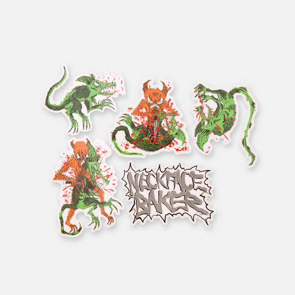 Toxic Rats 10 Sticker Pack