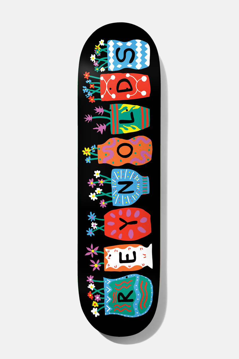 Andrew Reynolds Pots & Flowers Deck 8.5 – baker skateboards Andrew Reynolds Pots & Flowers Deck 8.5 – baker skateboards