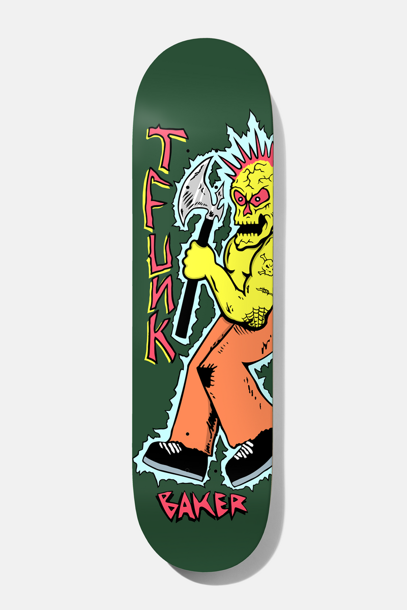 Baker スケートボード T-Funkモデル T-Funk Axe Man Deck 8.38 – baker skateboards