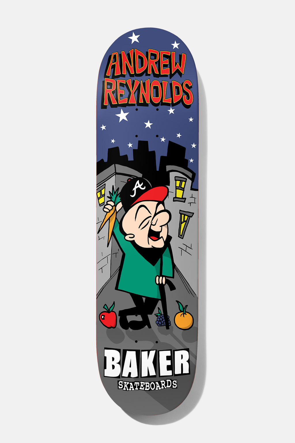 レア　Reynolds Baker Skate ベイカー　レイノルズ　スケボー Andrew Reynolds Mr. Androo Deck 8.25 – baker skateboards