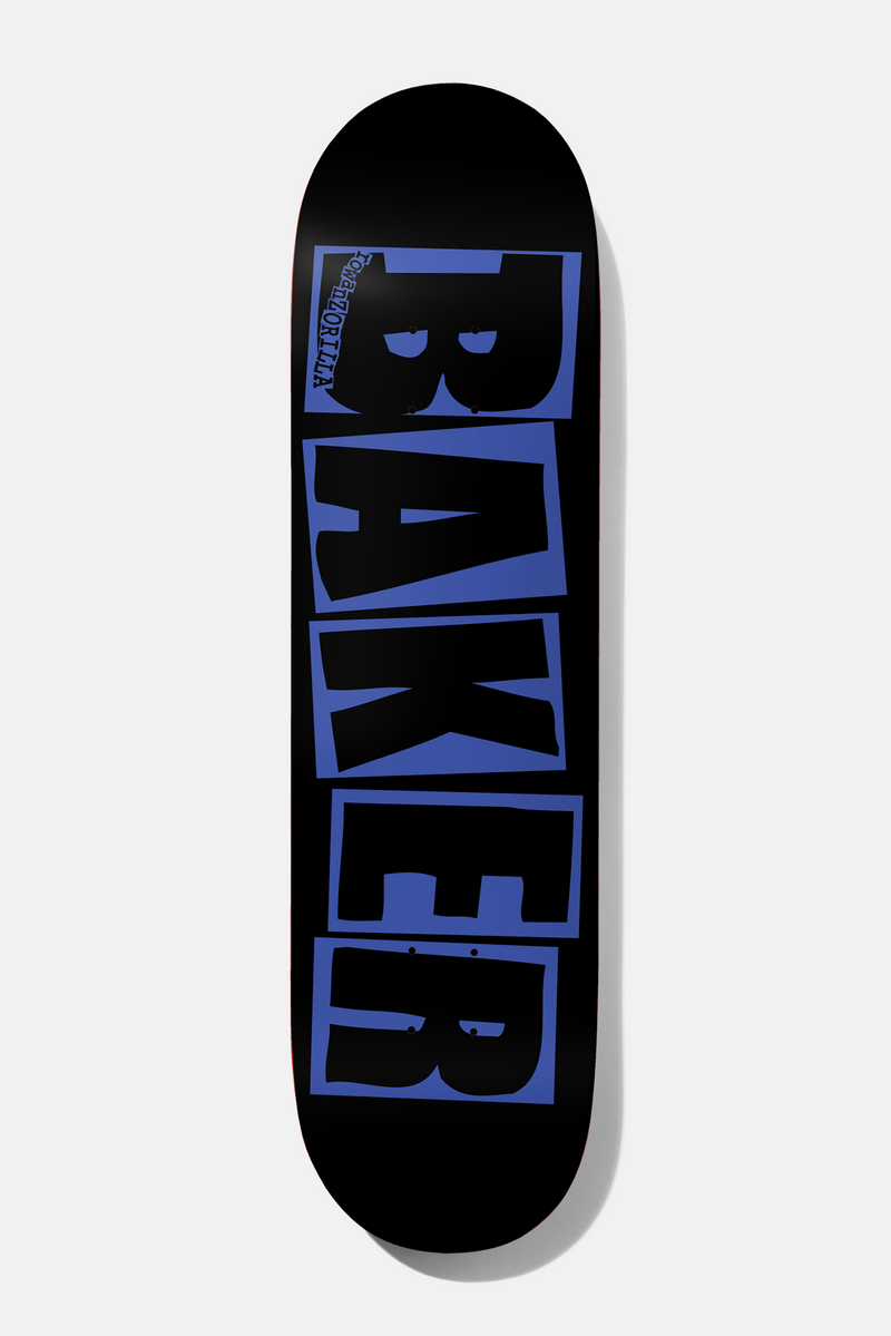 Rowan Zorilla Brand Logo Danger Blue Deck 8.25 – baker skateboards