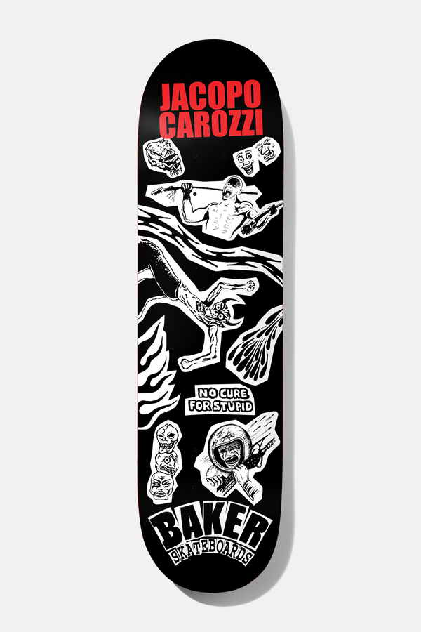 Jacopo Carozzi Divine Evil Deck 8.25 – baker skateboards