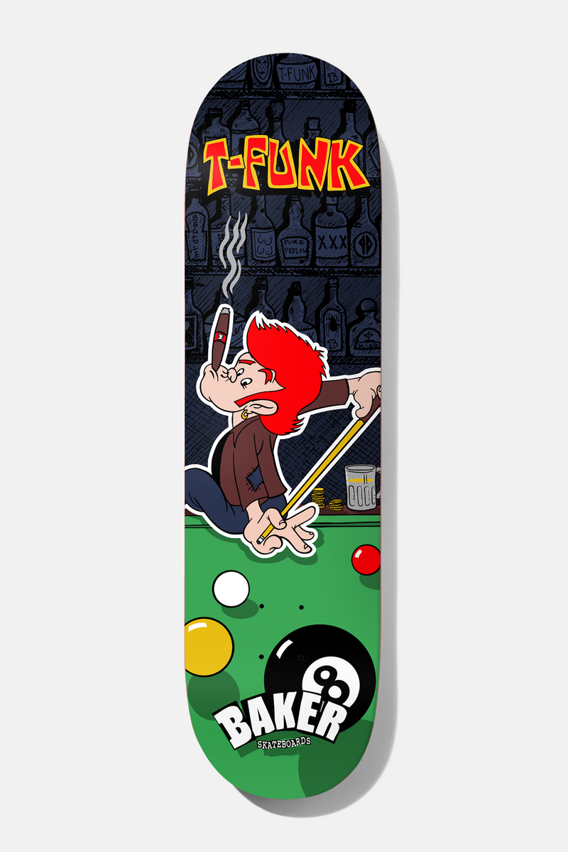 Baker スケートボード T-Funkモデル T-Funk Pleasure Island Deck 8.5 – baker skateboards