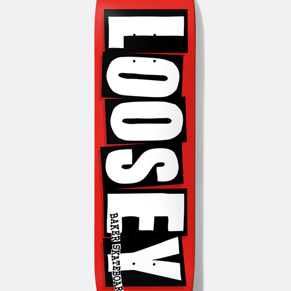 Brand Logo Loosey Deck 8.5 – baker skateboards
