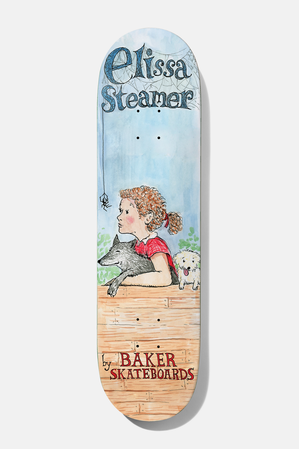 Elissa Steamer Elissa's Web Deck 8.25 – baker skateboards