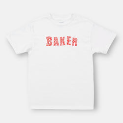 Get Lost Tee White/Red