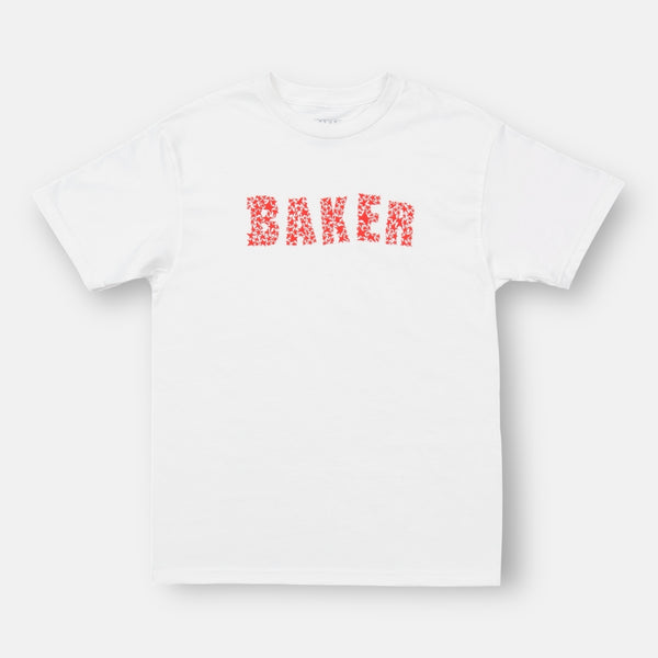 Get Lost Tee White/Red