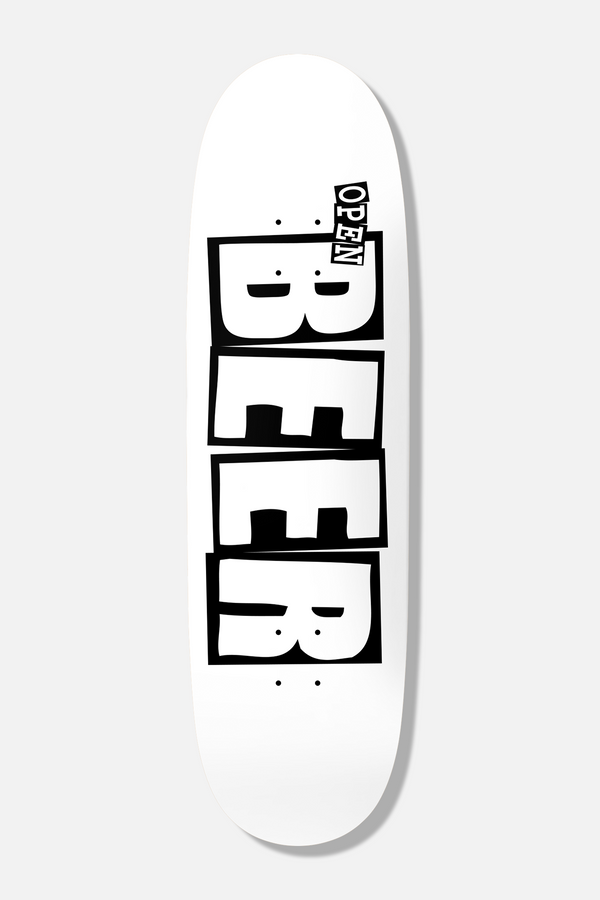 Nuge Open Beer Logo Deck 9.25