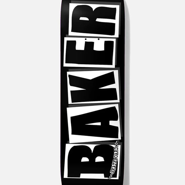 スケートボード NO SKATEBOARD LOGO DECK 8.0 NO COFFEE Brand Logo Deck - White *Multiple Sizes* – baker skateboards