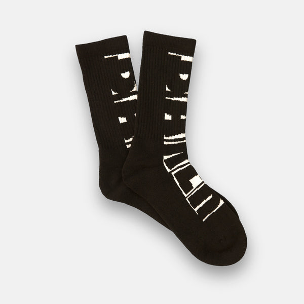 Branded Socks Black