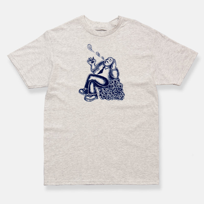 Skullbreak Tee Ash Grey